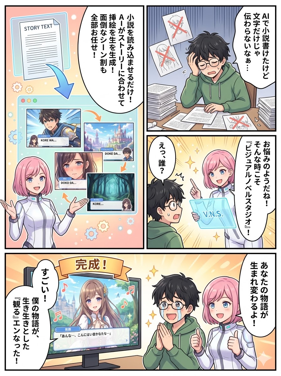 Visual Novel Studio Overview